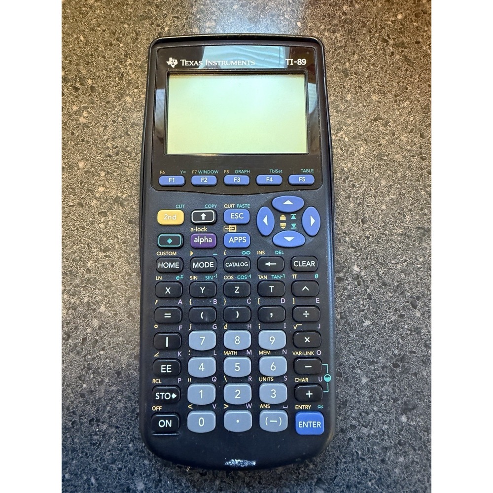 Texas Instruments TI-89 Titanium Graphing Calculator With Cover Tested Excellent - Picture 4 of 4